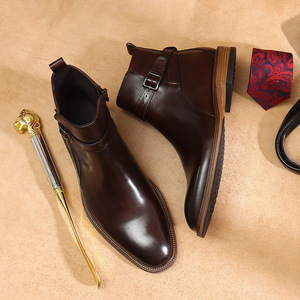 Zapatos de Hombre Retro Casuales de Otoño, de Cuero Genuino, Transpirables, Ligeros, de Piel de Vaca, con Diseño Tallado, Estilo Vintage - Product Image 5
