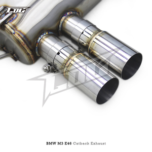 Silenciador de tubo de <span class=keywords><strong>escape</strong></span> COC Valvetronic Catback para <span class=keywords><strong>BMW</strong></span> M3 <span class=keywords><strong>E46</strong></span> 2004-2006 sistema de <span class=keywords><strong>escape</strong></span> de acero inoxidable - Product Image 5
