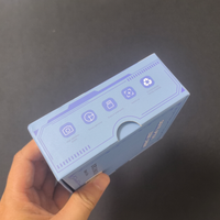 Boîtes en carton rigide recyclables imprimées sur mesure pour appareils photo et électronique grand public avec laminage brillant/mat et gaufrage