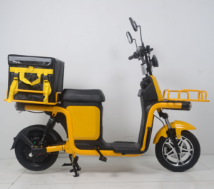 <span class=keywords><strong>Vélo</strong></span> de livraison électrique pratique 2026 avec panier avant et boîte de chargement arrière |   Portée de 80 km |   Scooter de livraison conforme à la réglementation CEE - Product Image 5