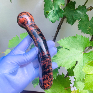 Dildo de Obsidiana Roja Natural, Varita Yoni, Juguete Sexual para Mujeres, Placer del Punto G, Masturbación, 178 mm, 300 g, Ejercicio de Kegel - Product Image 6