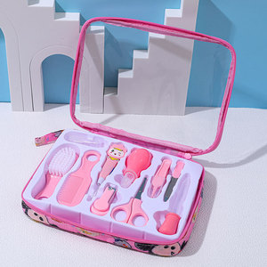 10 ชิ้นเด็กเล็บชุดหูช้อนเล็บกรรไกรเด็กเล็บผมแปรงดูแลชุด M0037 - Product Image 4
