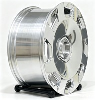 Jantes en alliage forgé chromées polies miroir, monobloc, aérodynamiques, pleine face, 20, 21, 22 pouces, 5x112, 5x120, pour Mercedes Maybach