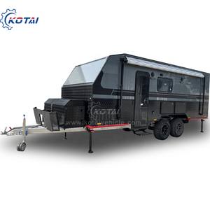 21FT hors route <span class=keywords><strong>caravane</strong></span> moto ATV/UTV Mover remorque de voyage puissant 6 couchettes camping-car Camping Rv jouet transporteur - Product Image 6