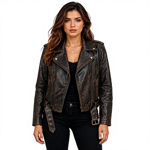 Women's Genuine Leather <b>Jacket</b> <b>Gothic</b> Long Trench Coat Biker Bomber Leather <b>Jacket</b> Blazer Style Leather <b>Jacket</b> Aviator/Shearling - Product Image 1