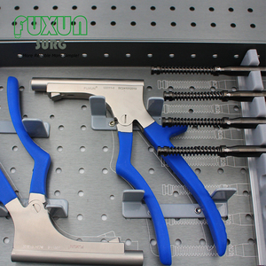 Dụng cụ phẫu thuật cột sống nội soi hai lỗ đơn bên, nội soi tầng sụn đĩa đệm, cao cấp, màu đen vàng, kẹp Rongeur, sử dụng tay - Product Image 3