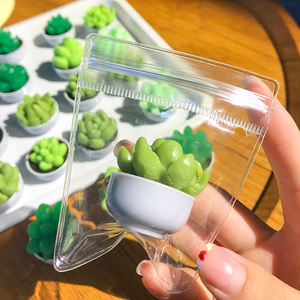 Mini Cactus en Résine Colorée, Plante Artificielle en Pot – Jouet Unisexe en Plastique Anti-Stress à Presser - Product Image 6