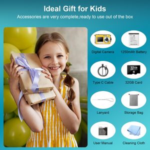 Cámara de Acción Sumergible de Doble Pantalla, Cámara Digital para Buceo, Vlog Subacuático para Estudiantes, Grabadora de Vlog para Principiantes - Product Image 4