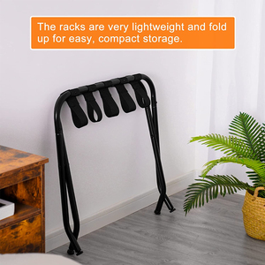 LINDON – support de <span class=keywords><strong>valise</strong></span> pliable, robuste, <span class=keywords><strong>pour</strong></span> hôtel, <span class=keywords><strong>chambre</strong></span> d'amis, <span class=keywords><strong>chambre</strong></span> à coucher - Product Image 5