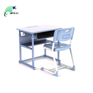 Juego de <span class=keywords><strong>Escritorio</strong></span> y Silla Escolar de Madera MDF y Metal de Diseño Moderno, Altura Ajustable y Ecológico, en Oferta - Product Image 5