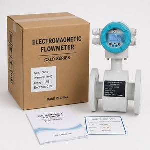 Débitmètre CXLD DN10 PN40, électrode en PTFE et acier inoxydable 316L, connectivité RS485, précision 0,5 - Product Image 6