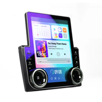 Récepteurs stéréo Android verticaux DIAMOND 9,7 pouces Octa-core avec CarPlay, Mirror Link, écran partagé, navigation GPS et lecteur DVD pour voiture