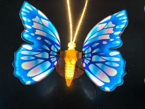 Nhà máy sản xuất 3D năng động cánh Led bướm đèn giáng sinh Halloween vườn trang trí IP65 cảnh quan bướm cảnh quan - Product Image 3