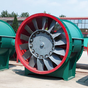 Ventilador de Minería de Rango Completo, Ventilador Local a Prueba de Explosiones, Ventilador Axial de Ahorro de Energía y Ventilador de Eliminación de Polvo Húmedo para Minería Subterránea - Product Image 3