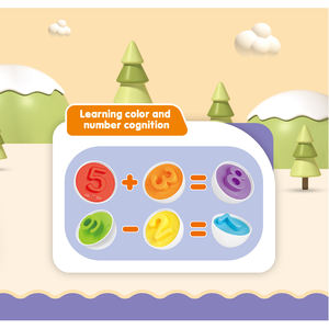 Kids Bijpassende Ei Speelgoed Educatief Leren Kleur Opslag Kip Eieren Speelgoed Set 12 Stuks - Product Image 3