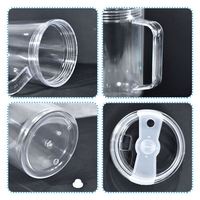 Vaso de Plástico de Doble Capa con Tapa y Pajita, Libre de BPA, Ecológico, de Grado Alimenticio, de Gran Capacidad (40 oz), Estilo Globo de Nieve, Personalizable