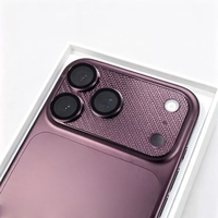 Film protecteur d'objectif 2 en 1 pour iPhone 18, protection d'appareil photo en métal pour iPhone 17 Pro Max / 18 Pro Max
