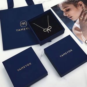 Discount Embossed Wedding Jewelry Box Ring Earrings Necklace Pendant Bracelet Storage Gift Packaging Quality <b>Paper</b> <b>Boxes</b> - Product Image 3