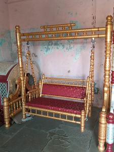 Jihula tradicional de dhndi para novia, elefante tallado, para novia, elefante, Base de boda, Columpio de madera - Product Image 4