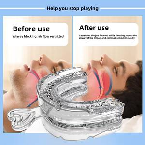 Dispositif anti-ronflement avancé pour hommes et femmes, protège-dents en silicone efficace, solution de soins de santé - Product Image 4
