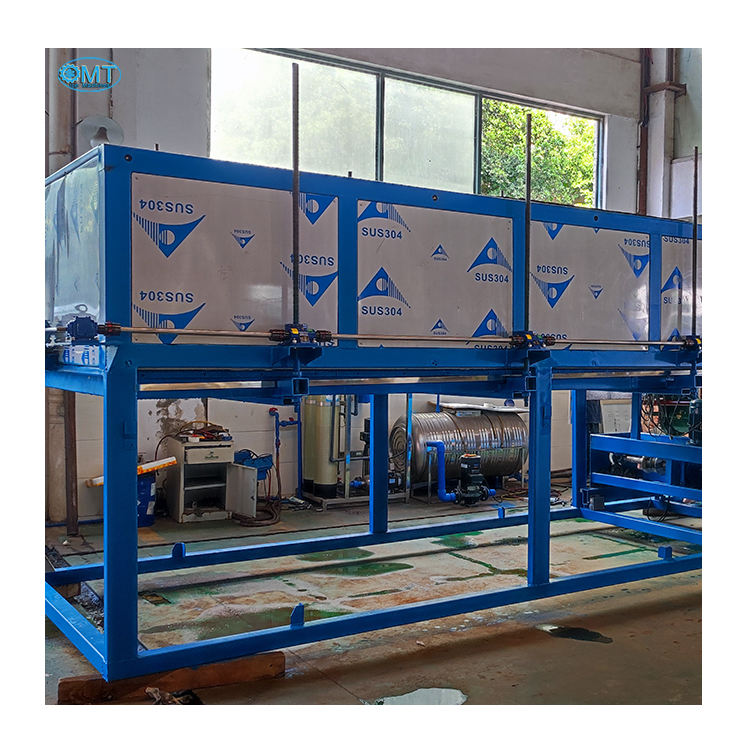 Industrial Ice Block Making Machine 5ton Per Day Direct Cooling Ice ...