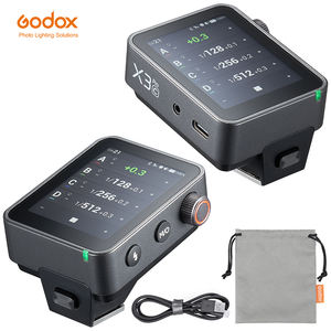 Godox X3PRO X3 Pro C Déclencheur <span class=keywords><strong>Flash</strong></span> sans Fil 2.4G 2.4 Pouces TTL <span class=keywords><strong>HSS</strong></span> avec Écran Tactile OLED Transmetteur pour Sony Canon <span class=keywords><strong>Nikon</strong></span> Fuji Olymp - Product Image 1