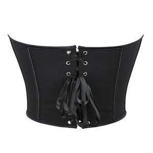 Top <span class=keywords><strong>Corsetto</strong></span> Bustier da Donna in <span class=keywords><strong>Maglia</strong></span> Bianca all'Ingrosso - Product Image 6