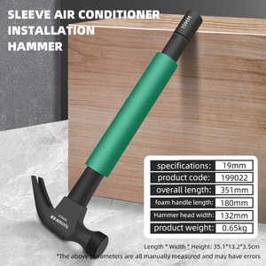 Small Stubby <strong>Tack</strong> <strong>Hammer</strong> for DIY Household Work Outdoor Camping 20oz Composite Handle <strong>Hammer</strong> with Claw Design OEM Customizable - Product Image 5