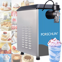 Machine à remplir de crème fouettée Porschlin, machine à pulvériser de la crème fouettée, machine à traiter la crème fouettée entièrement automatique