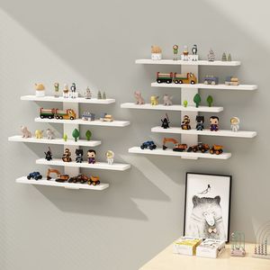 Estante de Almacenamiento de PVC para Pared, Diseño Multicapa, Sin Perforaciones, Hecho a Mano, para Baño - Product Image 4