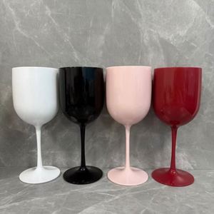 Verres à vin en plastique en gros, incassables, résistants aux chocs, réutilisables, adaptés aux aliments, compatibles lave-vaisselle, pour anniversaires et fêtes, 16 oz - Product Image 4