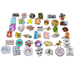 Custom Hard Soft Enamel <b>Pins</b> Zinc Alloy Metal Lapel Badge Cute Animal Cartoon Brooch for Backpack Hat Decoration - Product Image 5