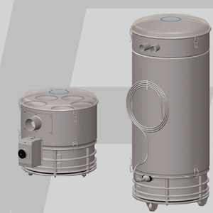 Souffleur centrifuge Elmo Rietschle série F, corps de pompe en fonte, pales en acier inoxydable, moteur électrique 1725 tr/min, fabrication allemande - Product Image 2