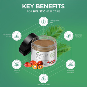 Aceite de Batana para Fortalecer el Cabello: Aceite de Tratamiento Capilar 100% Puro Dr. Sebi, Cuidado del Cabello Antes o Después de la Ducha para Cabello Rizado/Enrollado/Ondulado - Product Image 2