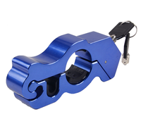 Offres Spéciales fabrication CNC alliage d'aluminium moto guidon serrure levier de frein tout-terrain serrure de sécurité