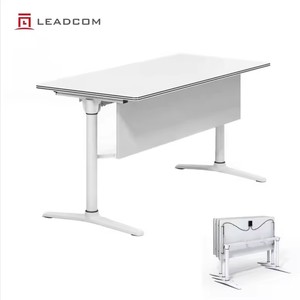 LEADCOM LS-418D Table Moderne Pliante en Aluminium à Plateau Rabattable pour Salle de Formation, Salle de Réunion, Salle de Conférence, Salle de Cours, Mobilier de Bureau - Product Image 3