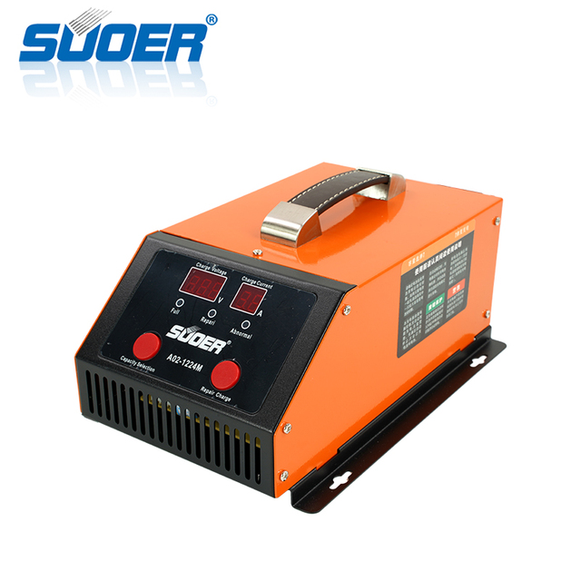 Suoer 12V/24V OEM Electric Original Charger Battery Smart Portable Battery Charger