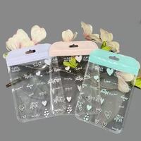 Pochette à bonbons réutilisable, emballage à fermeture éclair, mini sac transparent rond à fermeture éclair