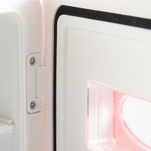 <span class=keywords><strong>Mini</strong></span> Refrigerador de 10L con Puerta de Vidrio, 220v 12v, Portátil, Compacto, Nuevo, <span class=keywords><strong>para</strong></span> Hogar, Dormitorio, Auto, Tienda, Hotel - Product Image 3