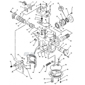 Kit de pompe principale pour mini-excavatrice série CS-533 1G-8029 90R42 Pompe à piston hydraulique à vendre - Product Image 3