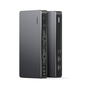 UGREEN Revodok Pro 209 USB C Docking Station d'accueil, DisplayLink 9-en-1 Dual 4K60hz Monitor <span class=keywords><strong>Dock</strong></span> pour <span class=keywords><strong>Macbook</strong></span> - Product Image 1