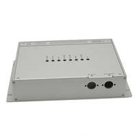 Casing Elektronik dari Plat Logam Baja Galvanis Aluminium yang Dibentuk dengan Laser Cut Khusus, Bersertifikasi IP54 ISO9001, dan Dilapisi Powder Coating