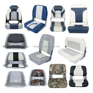 Nouveau siège <span class=keywords><strong>de</strong></span> bateau <span class=keywords><strong>ponton</strong></span> haut <span class=keywords><strong>de</strong></span> gamme avec dossier haut, logo personnalisé, siège <span class=keywords><strong>de</strong></span> bateau pliable <span class=keywords><strong>de</strong></span> luxe en cuir PU - Product Image 6