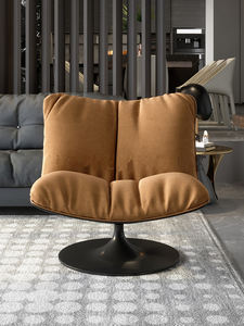 Fauteuil de loisirs individuel Baxter italien de style Marilyn, pivotant, pour salon et balcon - Product Image 5