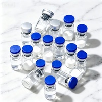 Expédition rapide, poudre lyophilisée GHK-Cu, peptide de cuivre bleu économique, peptide de haute pureté, matières premières cosmétiques