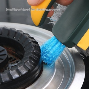 Household Cleaning <b>Brush</b> Kitchen Gadgets Tiles Window Trough Shaped <b>Brush</b> for Kitchen Home Supplies Tools Bathroom - Product Image 3