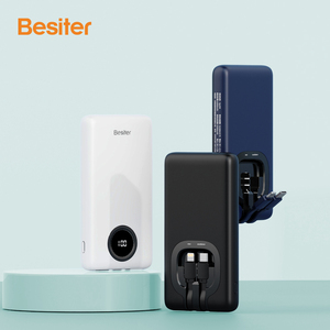 Batería Externa Besiter de Alta Capacidad 10000mAh con Carga Rápida de 18W y Pantalla LED, Compatible con Múltiples Dispositivos, Baterías Externas de Polímero de Litio - Product Image 4