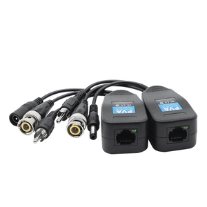 Hengxin HX H207AD 1080P PVA <span class=keywords><strong>Balun</strong></span> de <span class=keywords><strong>Video</strong></span> 3 en 1 Analógico/AHD/CVI/TVI UTP CAT5 5E 6 BNC/RJ45/RCA/DC5.5/2.1 Transmisión 12-36V 300m - Product Image 2