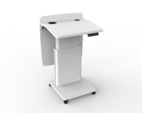 Bureau assis-debout électrique pneumatique, mobilier de bureau, pupitre mobile pour enseignant, table de dessin pour salle de formation scolaire