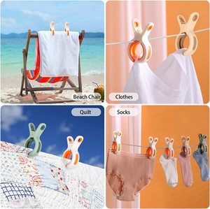 Ds5001 quần áo chốt Windproof cố định khô kẹp quần áo Windproof bãi biển Khăn kẹp quần áo giặt khô chốt quần áo Pin - Product Image 6